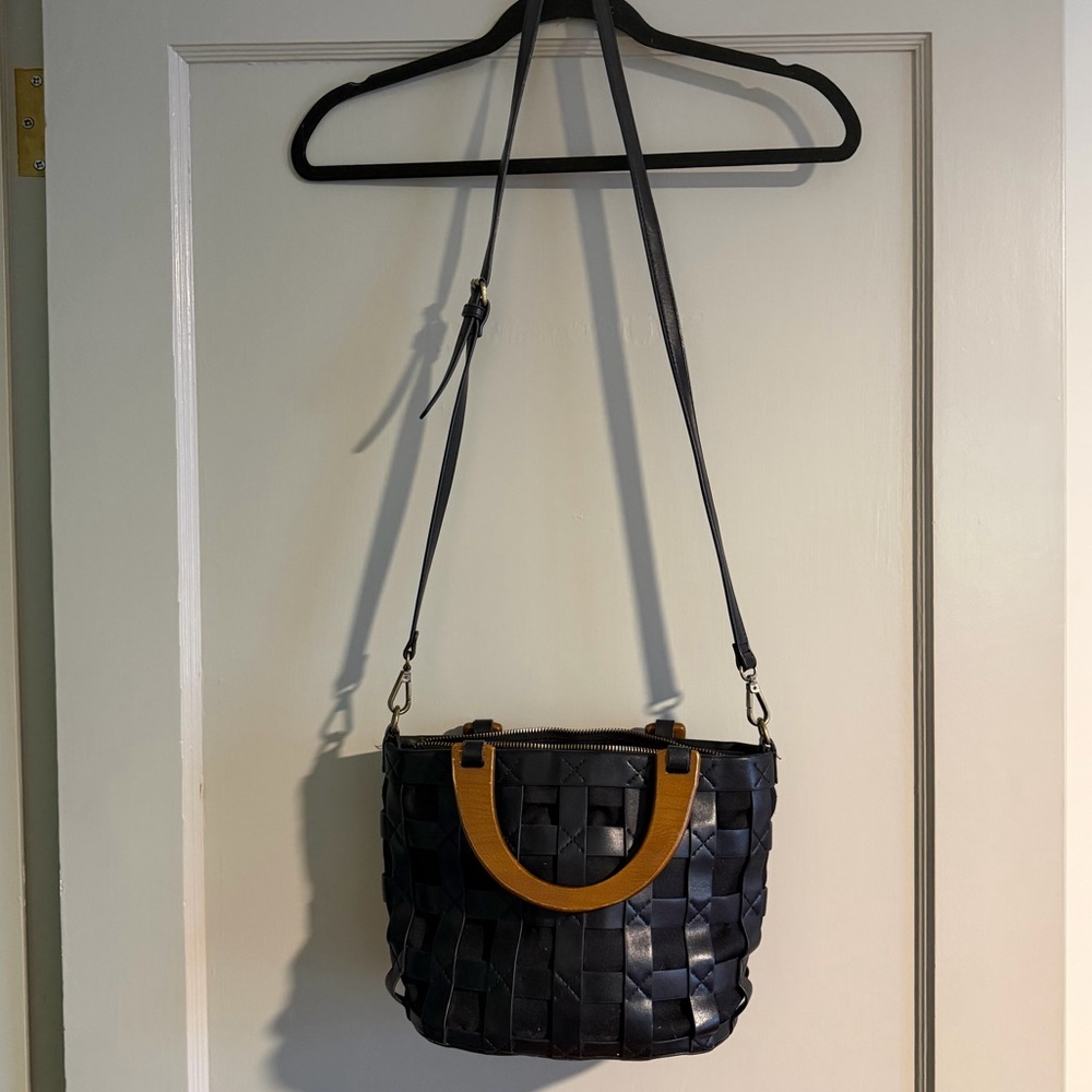 Anthropologie Black Purse - Picture 2 of 6